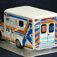 Ambulance Cake