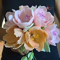 Pastel sugar bouquet