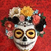 Mask of Catrina @Sugar Skull Bakers 2017
