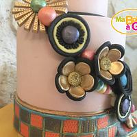 Couture Cakers Collaboration : Geisha dress