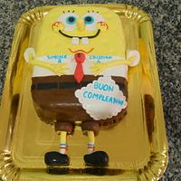 cake spongebob 