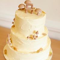 Pixie Boho wedding cake