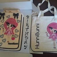 HunnieBunnie Bag cake ...........