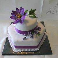violet cake