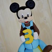 Cake kids mickey mouse