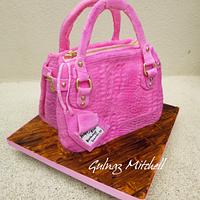 The pink bag cake