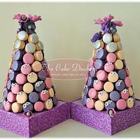 Macaron Towers - Pretty in Purple
