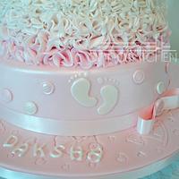 Daksha’s Naming Ceremony Cake !