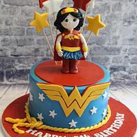 Wonder woman cake