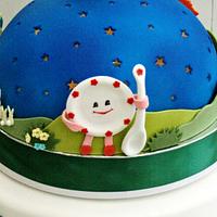 Hey Diddle Diddle Baby Shower Cake - cake fella
