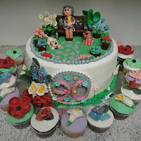 Garden cake