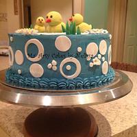 Duck themed Cake