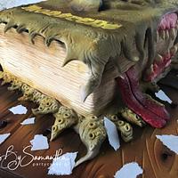 The Monster Book of Monsters Cake