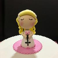 First Communion Cake 🎀👰🏼💕🙏🏻