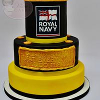 HMS Victory Cake