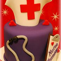 Nurse's Graduation Cake!