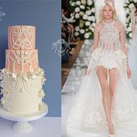 Couture Cakers International - Fashion wedding cake