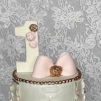  Baby Girl Cake ONE 