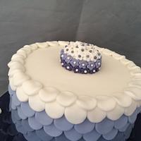 Purple Ombre Cake 