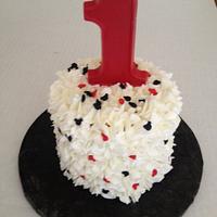 Mickeys first birthday cake 
