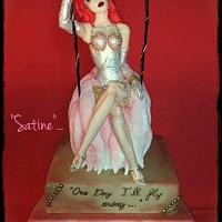 "Satine": my Cdif competition cake...