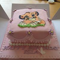 Lion King Birthday cake