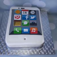 I Phone cake. I Phone cake.