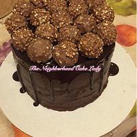 Ferrero Rocher Birthday Cake!