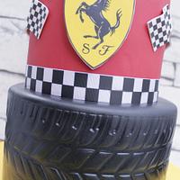 Formula 1 cake 