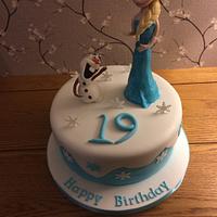 Frozen cake