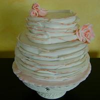 Ruffles cake