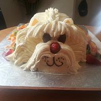 dog cake 