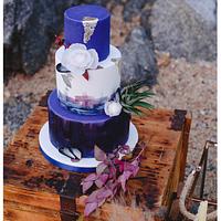 Winter Sea Love Wedding Cakes