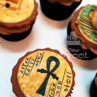 Egyptian ancient cupcakes 