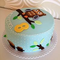 Little owl cake