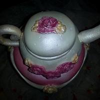 my first teapot cake