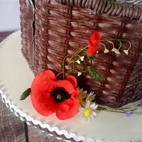 polish heritage wedding cake 