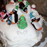 Penguin Cake 