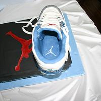 Nike Air Jordan Shoe Cake