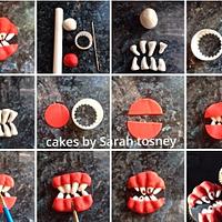 Horror teeth cupcakes 