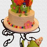 Mike Wazowski Birthday Cake