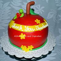 Teacher apple cake