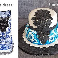 Roberto Cavalli Dress Cake