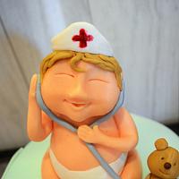 pediatrician cake
