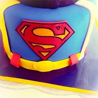 Superheroes Birthday Cake !!