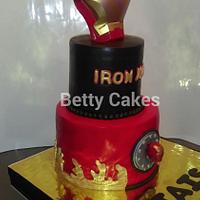 iron man cake