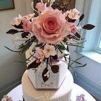 Spring wedding cake Spring wedding cake