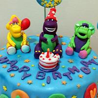 Barney & Friends Cake