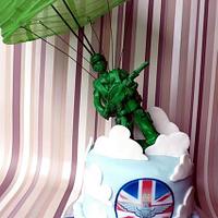 Parachute cake