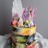 Abstract cake